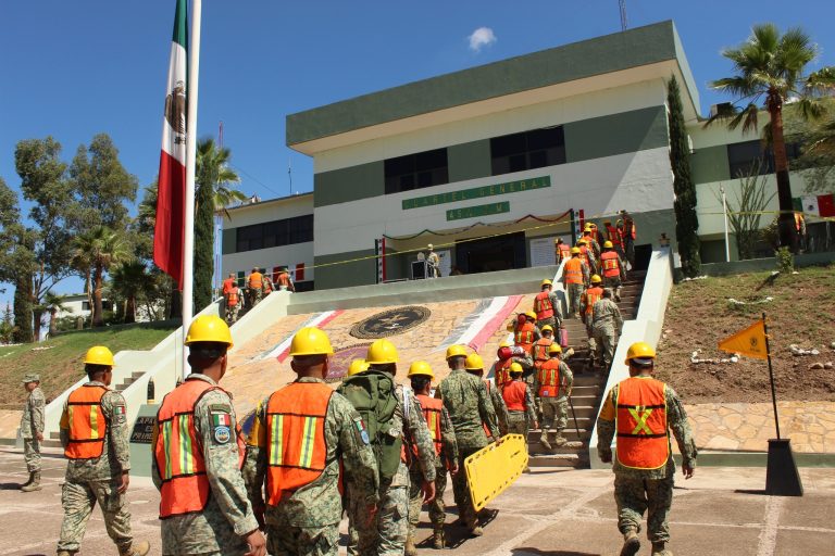Simulacro Nacional 2025 en la 45 Zona Militar